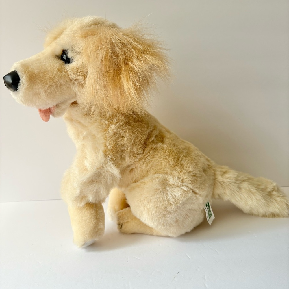 Vintage Animal Planet Golden Retriever Plush Stuffed Animal Toys R Us